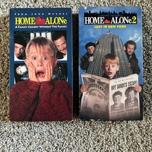 Home Alone 1 & 2 VHS Set
